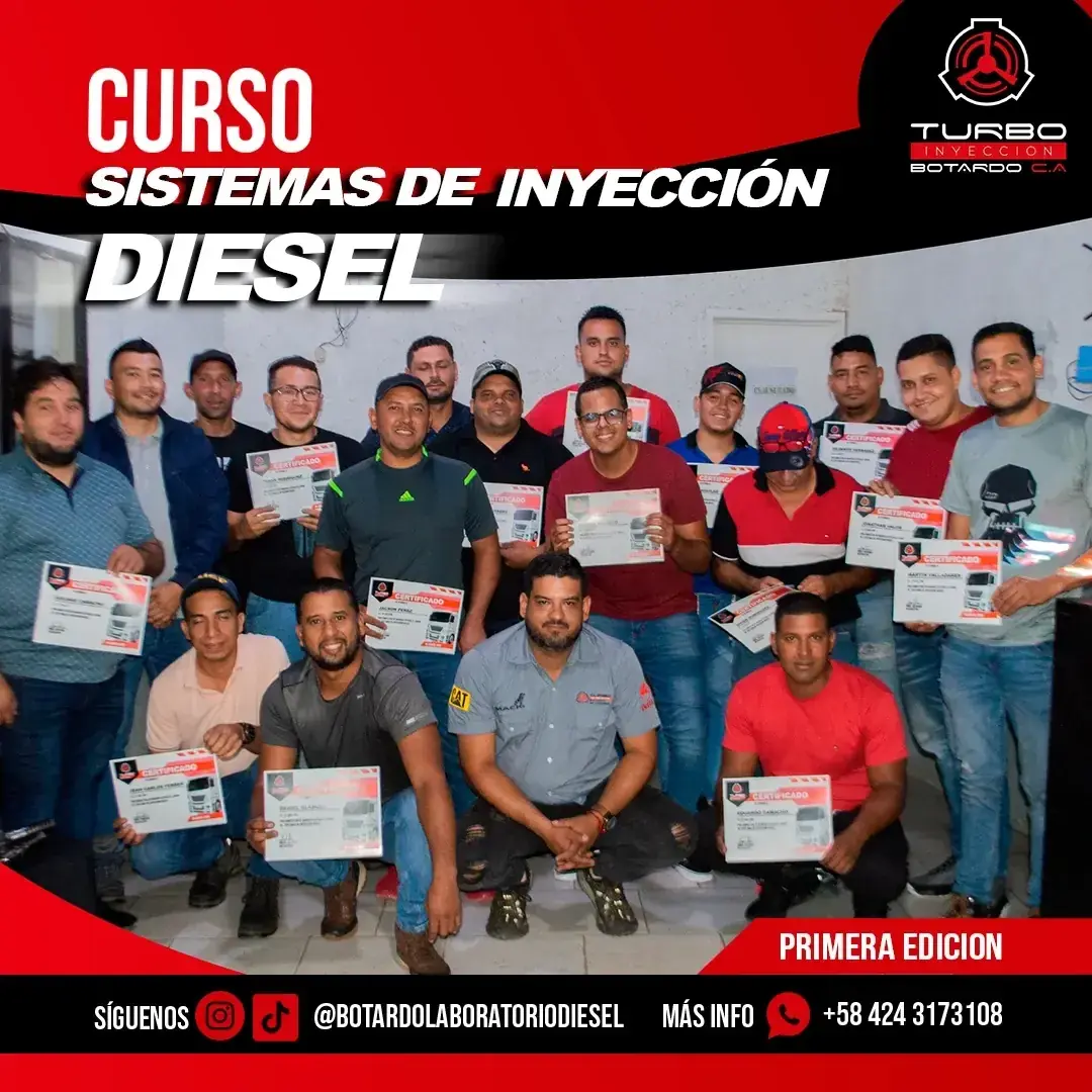 Grupo completo del curso de inyección 2023 posando con sus certificados